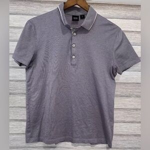 HUGO BOSS REGULAR FIT POLO SHIRT SIZE M MEDIUM TOP T-SHIRT
